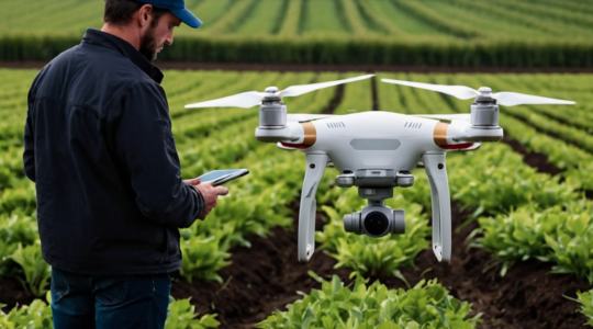 drone dans agriculture de precision